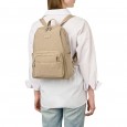 Рюкзак жіночий з поліестера бежевий BAGS4LIFE 88002