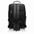 Чоловічий рюкзак з натуральної шкіри чорний BAGS4LIFE MAN 7189
