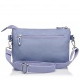 Сумка кросс-боди женская из полиэстера сиреневая BAGS4LIFE 88007 стеганный карман