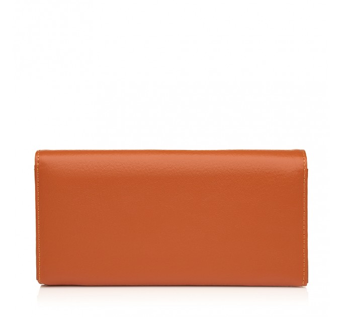 Женское портмоне из искуственной кожи оранжевое TAILIAN FM-0302