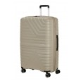 Большой чемодан из полипропилена American Tourister Flytwist MI1*05003 бежевый