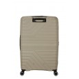 Большой чемодан из полипропилена American Tourister Flytwist MI1*05003 бежевый