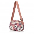 Сумка кросс-боди женская из полиэстера розовый принт BAGS4LIFE 91404