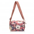 Сумка кросс-боди женская из полиэстера розовый принт BAGS4LIFE 91404