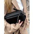 Сумка женская из натуральной кожи черная Vito Torelli 1103 4071/1000 с питоном