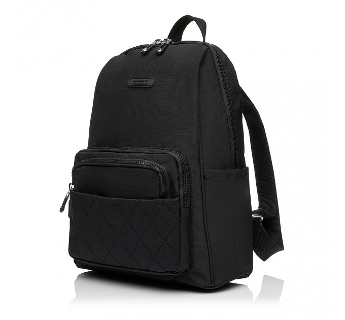 Рюкзак жіночий з поліестера чорний BAGS4LIFE 88002
