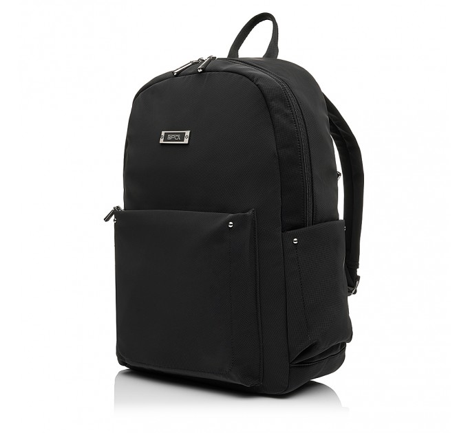 Рюкзак женский из полиэстера черный EPOL 6116-06