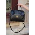 Сумка женская из натуральной кожи черная BAGS4LIFE 796