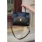 Сумка жіноча з натуральної шкіри чорна BAGS4LIFE 796