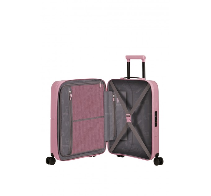 Чемодан маленький пластиковый, ручная кладь American Tourister Dashpop MG5*81001 розовый