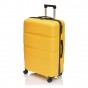 Большой чемодан из полипропилена BAGS4LIFE PP002 желтый