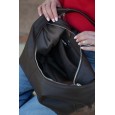 Женская сумка-хобо с натуральной кожи коричневая BAGS4LIFE 8599