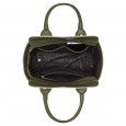 Шкіряна сумка для жінок Vito Torelli 1010 міні бежева кроко