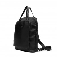 Рюкзак для жінок тканинний чорний BAGS4LIFE W7075  міський