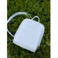 Рюкзак женский кожаный белый Vito Torelli 1012 4070/1005 мини питон
