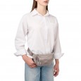 Сумка-бананка з поліестера сіра BAGS4LIFE 66308 з кишенями
