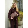 Сумка жіноча з натуральної шкіри коричнева BAGS4LIFE 99-58