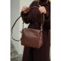 Сумка жіноча з натуральної шкіри коричнева BAGS4LIFE 99-58