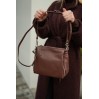 Сумка жіноча з натуральної шкіри коричнева BAGS4LIFE 99-58