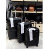 Чемодан маленький пластиковый, ручная кладь BAGS4LIFE PP 1320 черный