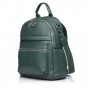 Рюкзак женский из натуральной кожи зеленый BAGS4LIFE 672