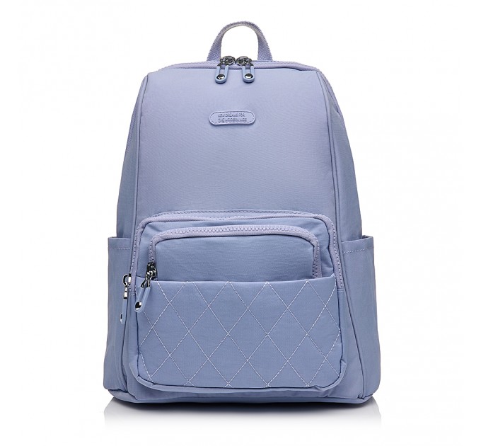 Рюкзак жіночий з поліестера бузковий BAGS4LIFE 88002