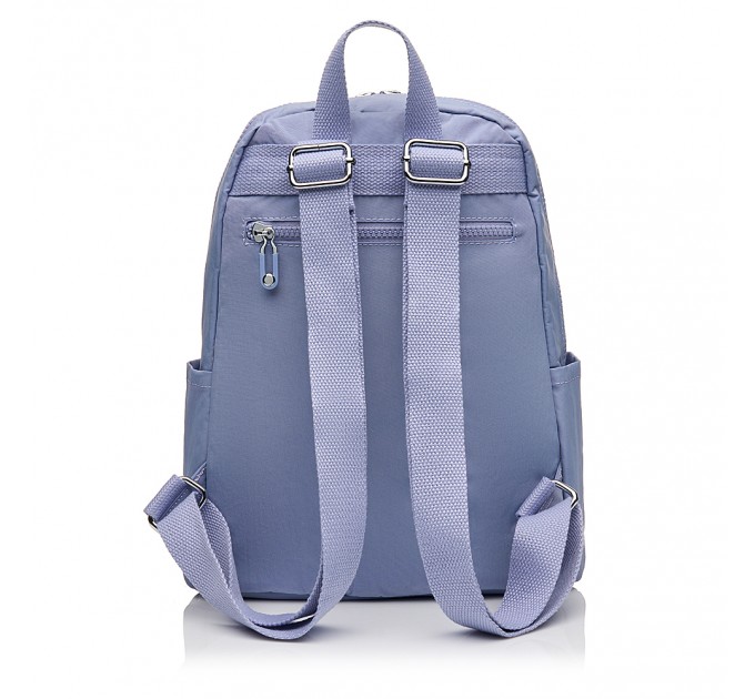 Рюкзак жіночий з поліестера бузковий BAGS4LIFE 88002