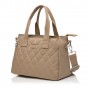 Женская сумка-тоут из полиэстера бежевая BAGS4LIFE 88008 с ручками