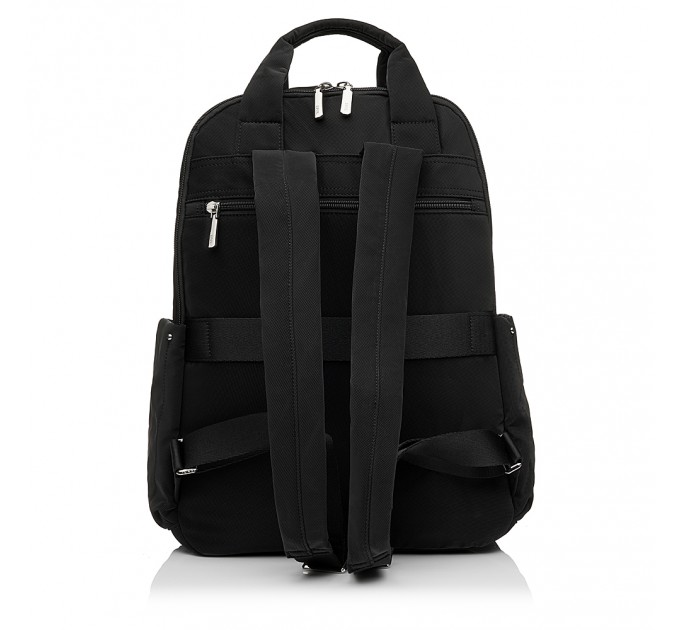 Рюкзак женский из полиэстера черный EPOL 6116-05 с ручками