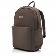 Рюкзак женский из полиэстера коричневый EPOL 6116-06
