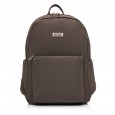 Рюкзак женский из полиэстера коричневый EPOL 6116-06