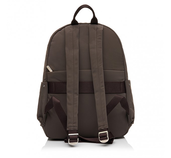 Рюкзак женский из полиэстера коричневый EPOL 6116-06