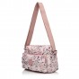 Сумка кросс-боди женская из полиэстера розовый принт BAGS4LIFE 91105