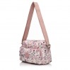 Сумка кросс-боди женская из полиэстера розовый принт BAGS4LIFE 91105
