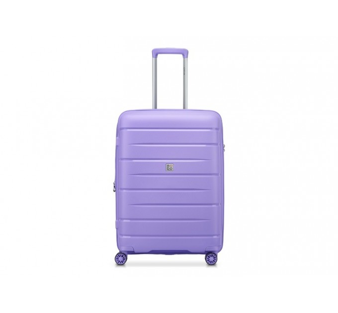 Чемодан средний пластиковый лаванда Roncato Modo Starlight 423452/85 с расширением