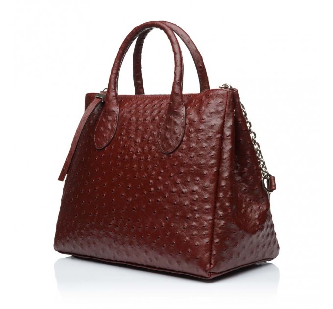 Женская сумка кожаная стильная Vito Torelli 1041 бордо