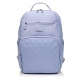 Рюкзак женский из полиэстера сиреневый BAGS4LIFE 88001 со стеганным карманом