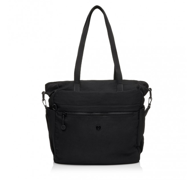 Жіноча сумка-шопер з поліестера чорна BAGS4LIFE 66902