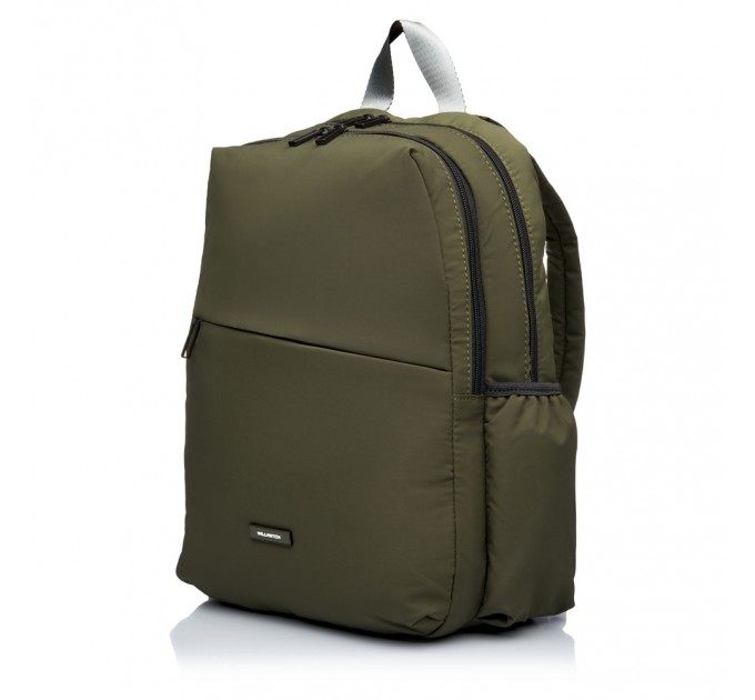 Рюкзак жіночий тканинний зелений BAGS4LIFE W8008
