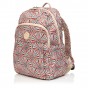 Рюкзак жіночий з поліестера бежевий принт BAGS4LIFE 91401