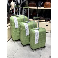 Большой чемодан из полипропилена BAGS4LIFE PP 1320 зеленый