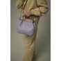 Жіноча сумка з натуральної шкіри лавандова BAGS4LIFE 99-56 з двома ручками