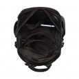 Рюкзак для женщин из натуральной кожи черный BAGS4LIFE 7620