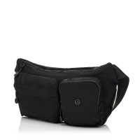 Сумка-бананка жіноча з поліестера чорна BAGS4LIFE 66908