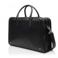 Деловая сумка с натуральной кожи черная BAGS4LIFE MAN 6242