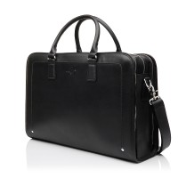 Деловая сумка с натуральной кожи черная BAGS4LIFE MAN 6242 Деловая сумка с натуральной кожи черная BAGS4LIFE MAN 6242