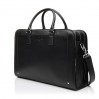 Деловая сумка с натуральной кожи черная BAGS4LIFE MAN 6242