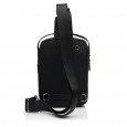 Чоловіча сумка-портфель з натуральної шкіри чорна BAGS4LIFE MAN 7220 з короткою ручкою