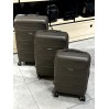 Валіза середня пластикова BAGS4LIFE PP920 кава