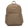 Рюкзак женский из полиэстера светло-коричневый EPOL 6116-06